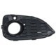 Grila ventilatie bara protectie BLIC Acoperire bara fata fata stanga BMW 1 F20 F21 03.15-06.19 cu gauri pentru lampa de ceata negru plastic