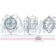 Ventilator habitaclu NISSENS pentru RENAULT MEGANE I, MEGANE I CLASSIC, MEGANE I COACH 1.4-2.0, diametru 147.0 mm, 12.0 V