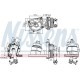 Radiator ulei motor NISSENS cu carcasă filtru pentru CITROEN C5 II, C5 III, C6, C8, C-CROSSER, FIAT ULYSSE, FORD GALAXY II, MONDEO IV, JAGUAR XF I