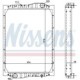 Radiator racire motor NISSENS cu rama compatibil MAN LION´S COACH, LION´S STAR, NEOPLAN STARLINER, SETRA 200, 300, VAN HOOL EOS D2866LOH23-OM446.931