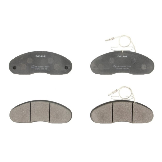 Set placute frana,frana disc DELPHI