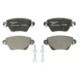 Set placute frana spate DELPHI pentru FORD MONDEO III, JAGUAR X-TYPE I, RENAULT KANGOO 1.2-3.0 10.00 - Dimensiuni: 52.0 mm x 116.0 mm x 18.0 mm