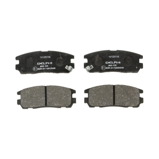 Set placute frana,frana disc DELPHI