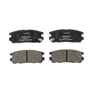 Set placute frana,frana disc DELPHI