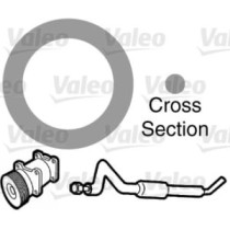Garnitura,conducta lichid de racire VALEO