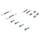 Set accesorii saboti frana parcare QUICK BRAKE pentru CITROEN EVASION, FIAT ULYSSE, PEUGEOT 406, 607, 806 1.6-3.0 06.94-07.11