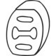 Suport sistem de esapament BOSAL pentru ALFA ROMEO 145, 146, 155, 156, 166, 33; FIAT BRAVA, BRAVO I, COUPE, MAREA, PANDA, TEMPRA, TIPO; LANCIA DEDRA, DELTA II