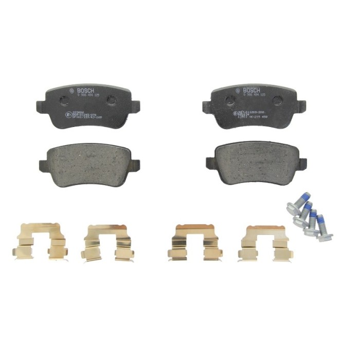 Set placute frana,frana disc BOSCH