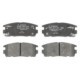 Set placute frana spate BOSCH pentru CHEVROLET CAPTIVA, EQUINOX; HYUNDAI TERRACAN; OPEL ANTARA, dimensiuni 46.0 mm x 110.7 mm x 15.6 mm
