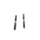 Set placute frana spate BOSCH pentru CITROEN JUMPER II, FIAT DUCATO, PEUGEOT BOXER 2.0D-3.0D, inaltime 48.9 mm, latime 136.9 mm, grosime 18.1 mm