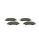 Set placute frana spate BOSCH pentru CITROEN JUMPER II, FIAT DUCATO, PEUGEOT BOXER 2.0D-3.0D, inaltime 48.9 mm, latime 136.9 mm, grosime 18.1 mm