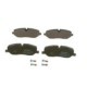 Set placute frana fata BOSCH cu instructiuni de montare suruburi tampon amortizare pentru LAND ROVER DISCOVERY III IV RANGE ROVER III 2.7D-4.4