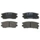 Set placute frana spate BOSCH pentru CITROEN 2 CV, MITSUBISHI DELICA, ECLIPSE III, IV, L400, PAJERO I, II, dimensiuni 43.5x108.0x14.8 mm