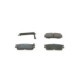Set placute frana spate BOSCH pentru CITROEN 2 CV, MITSUBISHI DELICA, ECLIPSE III, IV, L400, PAJERO I, II, dimensiuni 43.5x108.0x14.8 mm