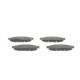 Set placute frana fata BOSCH NISSAN NV200 NV200/EVALIA 1.5D/1.6/Electric 02.10- Inaltime 50.5 mm Latime 155.4 mm Grosime 17.0 mm