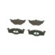 Set placute frana fata BOSCH pentru SEAT AROSA, SKODA FABIA I, II, VW FOX, LUPO I, POLO, dimensiuni 51.2 mm x 141.8 mm x 16.1 mm
