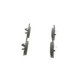 Set placute frana fata BOSCH pentru SEAT AROSA, SKODA FABIA I, II, VW FOX, LUPO I, POLO, dimensiuni 51.2 mm x 141.8 mm x 16.1 mm