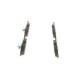 Set placute frana fata BOSCH pentru BMW 1 (E87), 3 (E90) 1.6/2.0/2.0D 06.04-12.11, inaltime 57.6 mm, latime 149.5 mm, grosime 17.8 mm