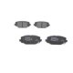 Set placute frana Spate BOSCH pentru FIAT FREEMONT, LANCIA VOYAGER 2.0D-3.6LPG 08.11-12.16, 55.1 mm x 130.3 mm x 17.3 mm