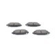 Set placute frana Spate BOSCH pentru FIAT FREEMONT, LANCIA VOYAGER 2.0D-3.6LPG 08.11-12.16, 55.1 mm x 130.3 mm x 17.3 mm