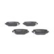 Set placute frana Spate BOSCH pentru FIAT FREEMONT, LANCIA VOYAGER 2.0D-3.6LPG 08.11-12.16, 55.1 mm x 130.3 mm x 17.3 mm