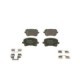Set placute frana spate BOSCH pentru AUDI A6 C6, Q3; SEAT ALHAMBRA; VW CC B7, PASSAT B6/B7, SHARAN, TIGUAN 1.4-4.2 05.04-12.22