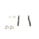 Set placute frana spate BOSCH pentru AUDI A6 C6, Q3; SEAT ALHAMBRA; VW CC B7, PASSAT B6/B7, SHARAN, TIGUAN 1.4-4.2 05.04-12.22