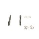 Set placute frana spate BOSCH pentru AUDI A6 C6, Q3; SEAT ALHAMBRA; VW CC B7, PASSAT B6/B7, SHARAN, TIGUAN 1.4-4.2 05.04-12.22