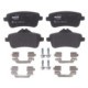 Set placute frana spate TEXTAR cu suplimente si suruburi de ghidare etrier MERCEDES A W176 C C205 CLA C117 X117 GL X166 2.0-5.5 06.11