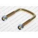 Brida arc LESJOFORS Frunze catus de primavara 110mm M14 pentru NISSAN INTERSTAR OPEL MOVANO A RENAULT MASTER II 1.9D-3.0D