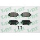 Set placute frana Spate LPR pentru LADA KALINA, OPEL ASTRA H, MERIVA B, ZAFIRA B dimensiuni 42.7mm x 95.5mm x 15.2mm