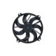Ventilator radiator NRF pentru CITROEN BERLINGO, XSARA PICASSO, PEUGEOT 307, 385 mm, 12 V, 350 W, 7 palete