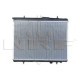 Radiator racire motor NRF pentru CITROEN XSARA, PEUGEOT 206, 206+ 1.4-2.0D, dimensiuni 379 mm x 563 mm x 18 mm, material aluminiu
