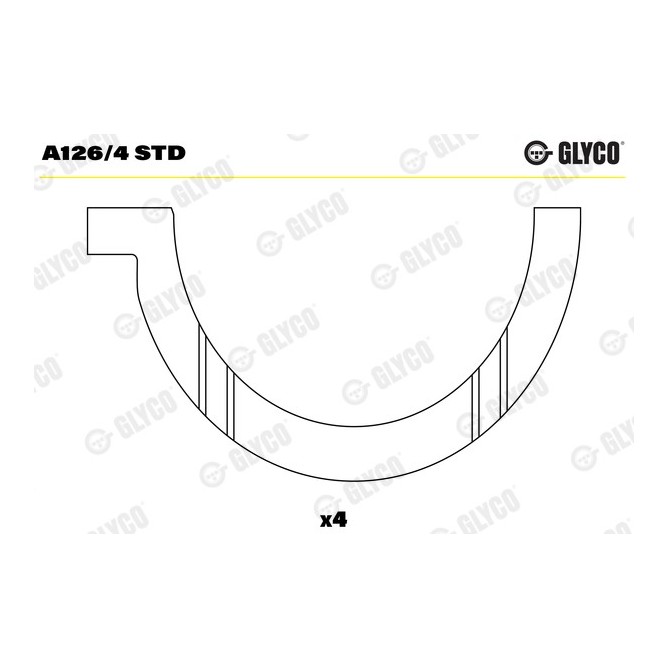 Saiba distantier, arbore cotit GLYCO