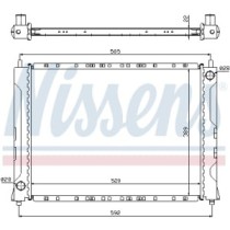 Radiator, racire motor NISSENS