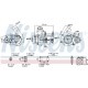 Turbocompresor NISSENS cu kit de montaj pentru IVECO DAILY IV, DAILY V, DAILY VI, MASSIF 3.0D 05.06