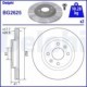 Disc frana DELPHI set discuri frana (2 buc.) fata dreapta/stanga DACIA LOGAN SANDERO Nissan Kubistar Renault 19 diametru 259 mm inaltime 41 mm grosime 21 mm