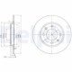 Disc frana DELPHI set 2 buc spate dreapta/stanga pentru CITROEN SAXO, XSARA, ZX; PEUGEOT 106 II, 206, 306 1.1-2.0D 03.91