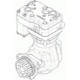 Compresor aer comprimat WABCO 238cm³ 1 cilindru pentru MAN FOC TGA TGL I TGM I D0834LFL40-D2876LF25