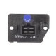 Rezistor ventilator habitaclu MEAT & DORIA pentru HYUNDAI ACCENT I, II, ATOS, COUPE I, I20 I, LANTRA II 1.0-2.0 10.94-12.15