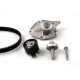 Set pompa apă + curea dințată HEPU pentru DACIA DUSTER, LOGAN, SANDERO, NISSAN KUBISTAR, MICRA III, QASHQAI I 1.5/1.5D 06.01-