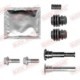 Set bucsi de ghidaj etrier frana QUICK BRAKE pentru HYUNDAI ACCENT III, KIA CARNIVAL III, RIO II 1.4-2.9D 03.05-06.15