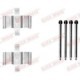 Set accesorii placute frana spate QUICK BRAKE pentru MERCEDES C (CL203), C T-MODEL (S203), C (W203), CLK (A209), CLK (C209), E T-MODEL (S210), E (W210), S (W140), S (W220), SL (R129) 2.8-6.0