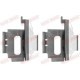 Set accesorii placute frana spate MERCEDES G (W463), V (638/2), VITO (W638), VW LT 28-46 II 2.0-5.5 09.89-12.15