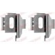 Set accesorii placute frana spate QUICK BRAKE pentru MERCEDES SPRINTER 2-T B901 B902 B903 B904 2.1D-Electric 01.95-05.06