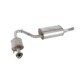 Toba esapament finala BOSAL pentru CITROEN JUMPER I, FIAT DUCATO, PEUGEOT BOXER 2.8D, pozitie spate, tip dedicat