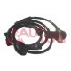 Senzor ABS Spate Dreapta AUTLOG pentru AUDI A4 B5, A6 C5 1.8-4.2 01.95-01.05, Lungime cablu 780 mm