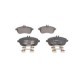 Set placute frana fata BOSCH pentru MERCEDES C (C204), C T-MODEL (S204), C (W204), E (A207), E (C207), E T-MODEL (S212), E (W212), SLC (R172), SLK (R172) 71.5mm x 146.2mm x 20.6mm