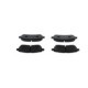 Set placute frana fata BOSCH pentru FORD FIESTA, FIESTA VI 1.0-1.6D 06.08-04.17, inaltime 51.7 mm, latime 125.6 mm, grosime 15.2 mm