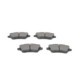 Set placute frana fata BOSCH pentru FORD B-MAX, FIESTA, TOURNEO COURIER, TRANSIT COURIER, dimensiuni 59.8mm x 131.6mm x 17.1mm